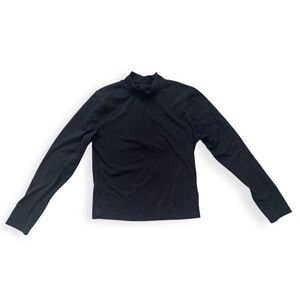 90 Degrees Athletic mock neck top, Large